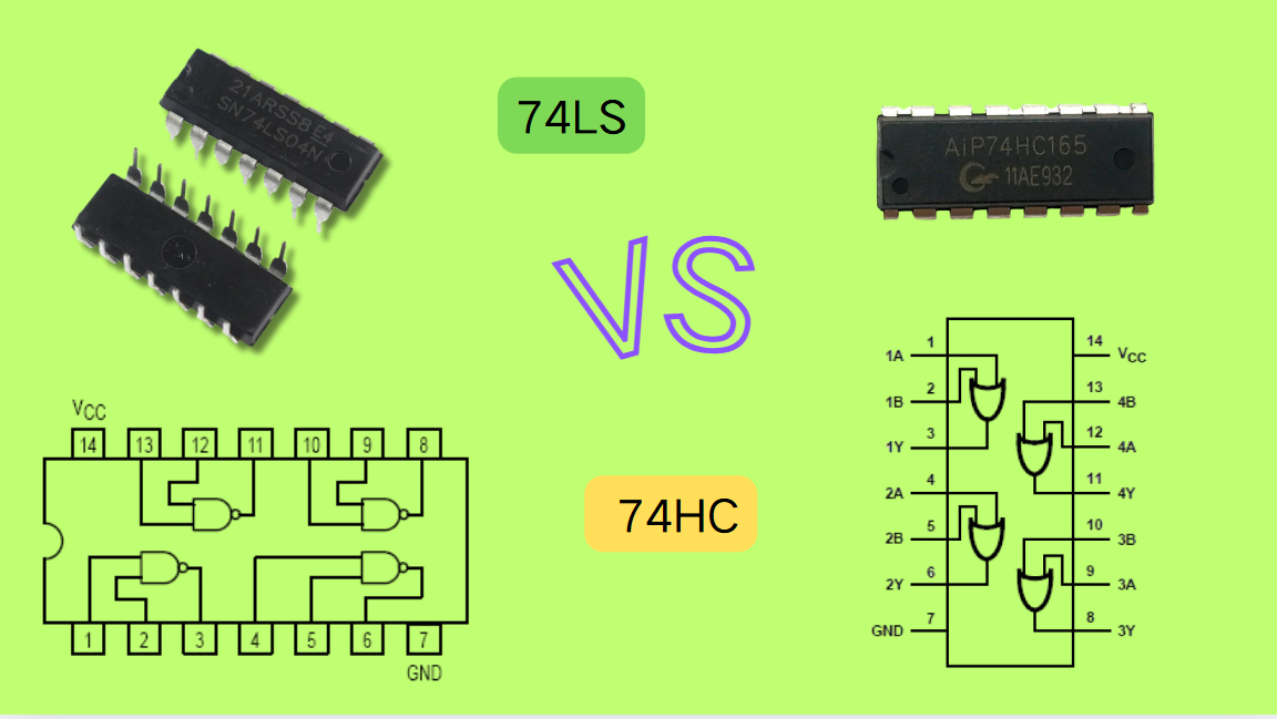 74HC vs 74LS Series ICs: A Comprehensive Comparison